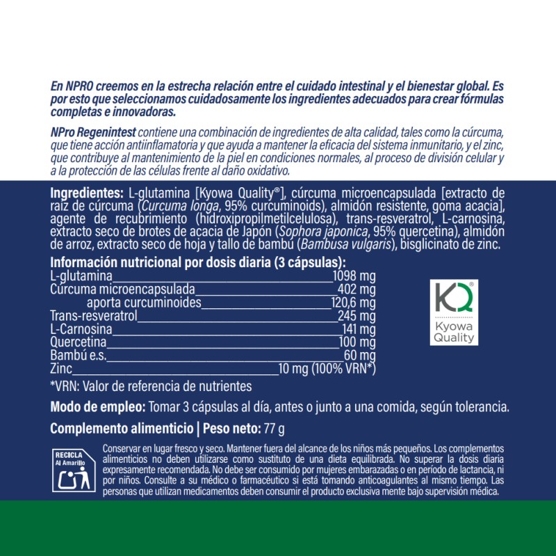 REGENINTEST 90 CÁPS.