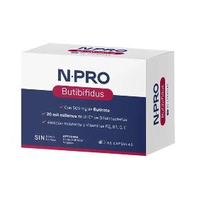 NPRO BUTIBIFIDUSBIOTA 20.000 60 CÁPS. BLISTER