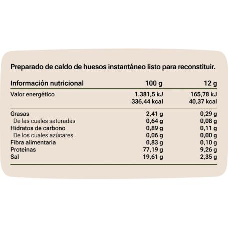 PB CALDO DE HUESOS INSTANTÁNEO 300 G