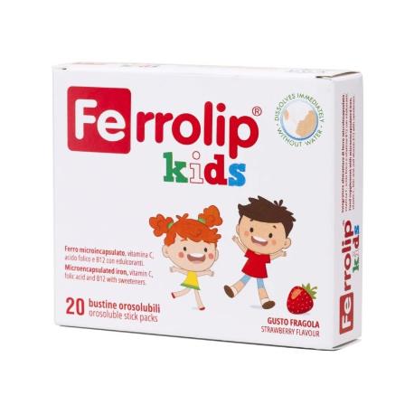 FERROLIP KIDS 20 SOBRES BUCODISPERSABLES