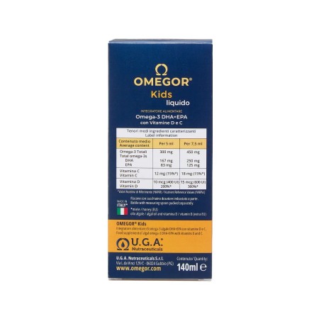 Omegor Kids Líquido 140ml