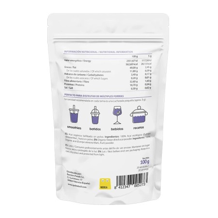 Acai en polvo. 100 g