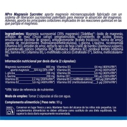 Magnesio Sucrotec. 120 cápsulas 2