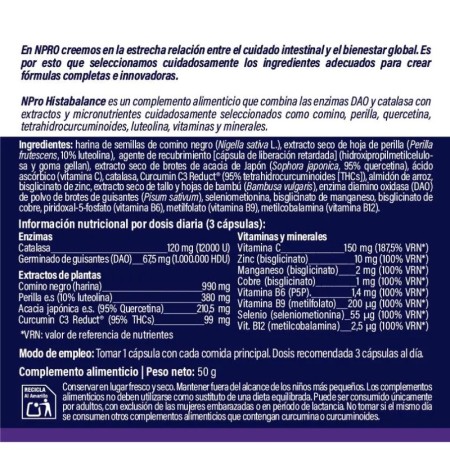 NPRO HISTABALANCE 60 CÁPS.