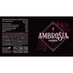 AMBROSÍA CREMA DE  MORA  300 G. 2