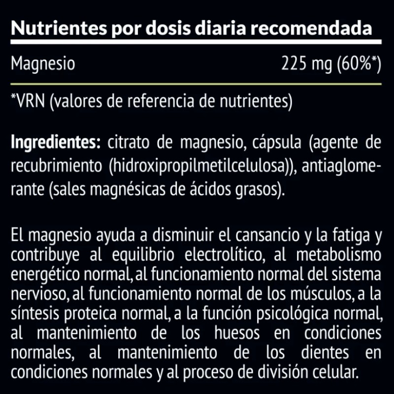 Citrato de Magnesio
