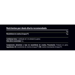Creatina monohidrato Creapure®. 250 g 2