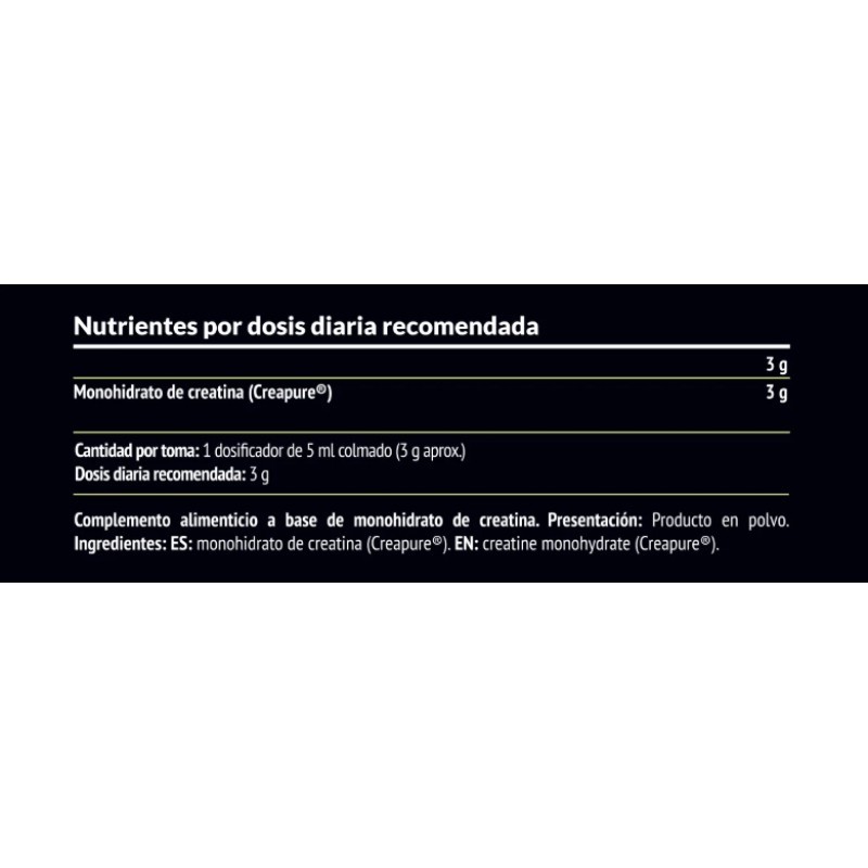 Creatina monohidrato Creapure®. 250 g