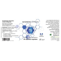 Magnesio Citrato. 90 cápsulas 2