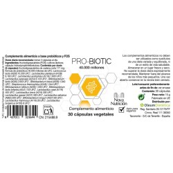 Pro-Biotic 40.000. 30 cápsulas 2