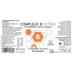 Complejo B Activo con Metafolina y F.I. 60 cápsulas 2