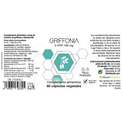 Griffonia 5-HTP. 60 cápsulas 2