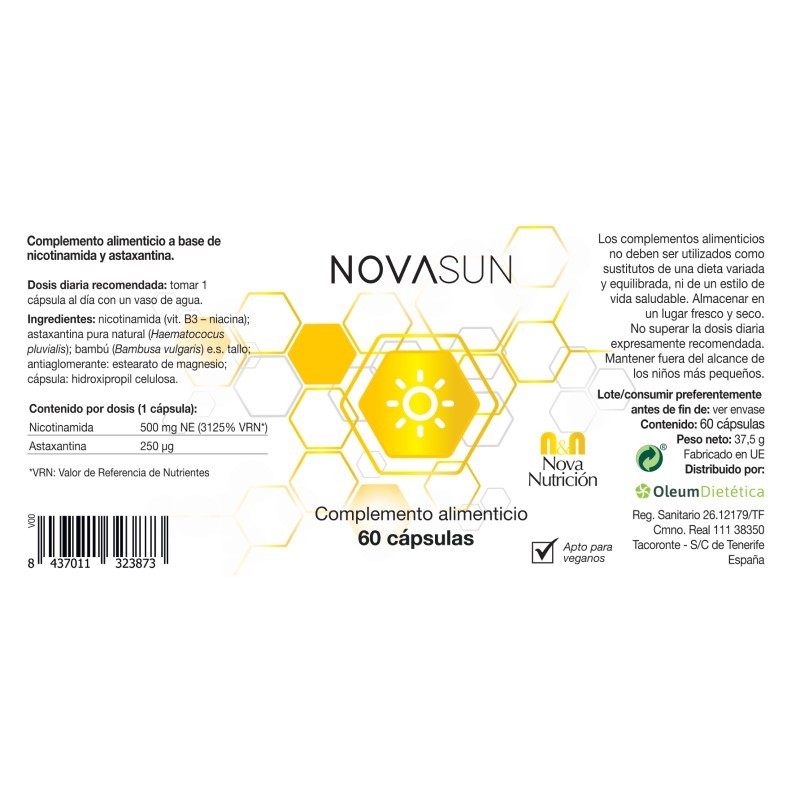 Nova Sun 60 cáps