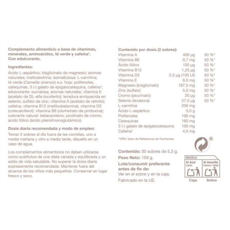 Nova Esbelt Sabor Mandarina. 30+2...
