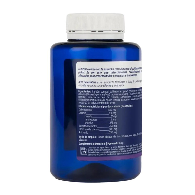 DETOXintest. 90 cápsulas