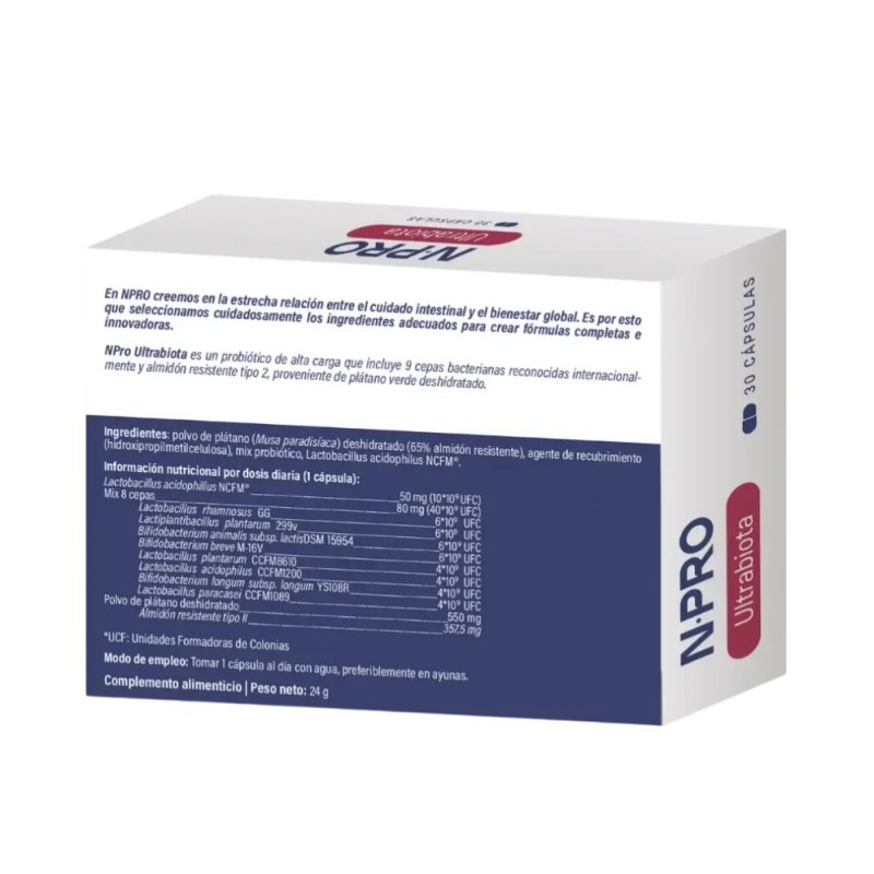 Ultrabiota 30 CÁPS.