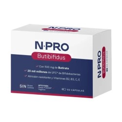 NPro Butibifidus - Caja 60 caps