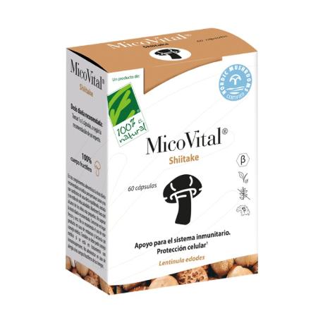 MICOVITAL® MAITAKE CAJA CON 60 CÁPS.